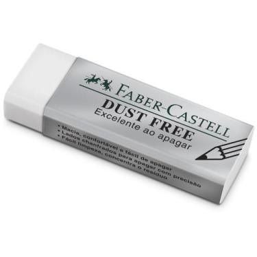 Imagem de Borracha FABER CASTELL Branca Grande Dust Free Com Cinta - Faber-Caste