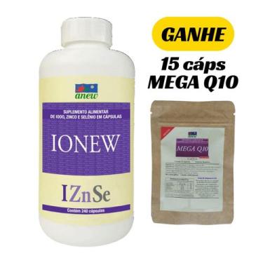 Imagem de Ionew Anew 240 caps + 01 Sachê Mega Q10 Anew