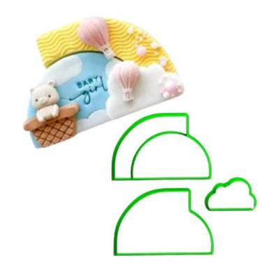 Imagem de Cortador Moldura com Arcos 12cm x 9cm - Embody 3d