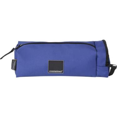 Imagem de Estojo Tecido Container Colors 1 Zíper - Azul M - Dermiwil