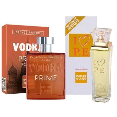 Imagem de Kit Vodka Prime e I Love PE - Paris Elysees