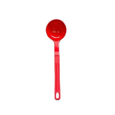 Imagem de Concha De Feijão Nylon Talher Cozinha Utensílio Vermelho28Cm - Talhere