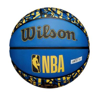 Imagem de Bola De Basquete Wilson Nba Graffiti Golden State Warriors 7