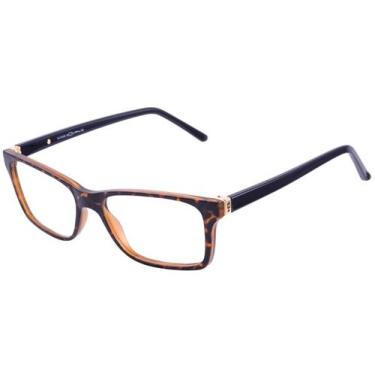 Imagem de Armação de grau hb polytech 3 0430 cassical havana gloss black