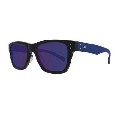 Imagem de Óculos de sol hb foster matte black blue polarized
