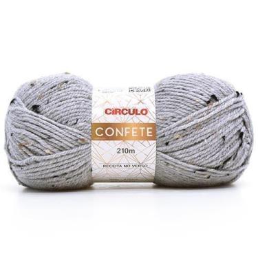 Imagem de Fio Confete Círculo 100g, 8045 PERLA