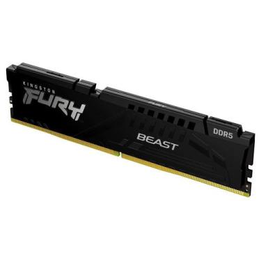 Imagem de Memória RAM Kingston Fury Beast, 16GB, 5200MHz, DDR5, CL40, para Intel