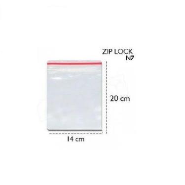 Imagem de 100 Sacos Saquinho Zip Lock 14x20 Plastico Para Nota Fiscal - Inoven