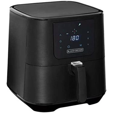 Imagem de BLACK+DECKER Air Fryer, Fritadeira Elétrica Digital, sem Óleo, com Capacidade de 7L Modelo AFD7Q, 110V