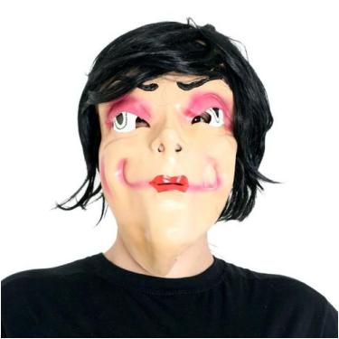 Imagem de Máscara Mulher Maquiada Latex Adulto - Halloween - Sulamericana, UNICA