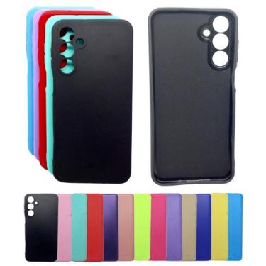 Imagem de Capa Aveludada Proteção Capinha Para Galaxy A16 Silicone - Mustangshop