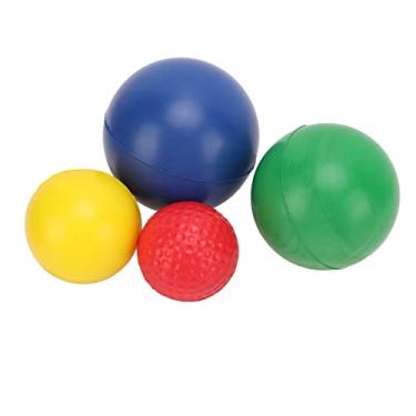 Imagem de 4 Unidades de Bolas de Exercício de Mão, Treinador de Força de Aperto de Mão de Fisioterapia, Bola de Alívio de Estresse para Adultos e Crianças, Bola de Aperto de Mão para