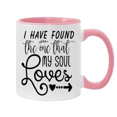 Imagem de Caneca de café I Have Found The One That My Soul Loves, presente para namorado e namorada, ideia de presente de dia dos namorados, presente para marido e esposa, ideia de presente de aniversário do