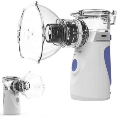 Imagem de Inalador Nebulizador Mini Portátil Recarregável – Alívio Imediato para Respiração Fácil
