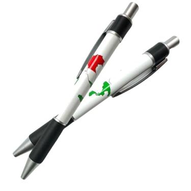 Imagem de Westmon Works Pacote de canetas da Itália, imagem da bandeira do país, lembrança italiana, conjunto de 2