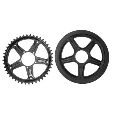 Imagem de 44T Chainring para BBS02B, Roda Dentada De Ciclismo Elétrico Com Display LCD E E Bateria De Ciclismo, À Prova De Desgaste 750W Mid Drive Kit para Ciclismo De Montanha