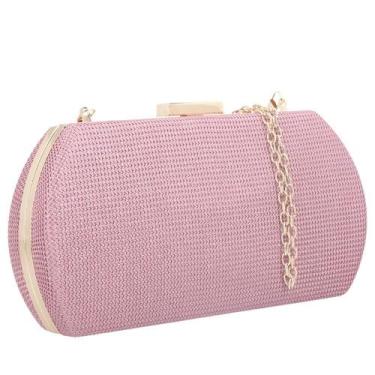 Imagem de Bolsa Clutch Feminina Elisa Bauarte, Rosa