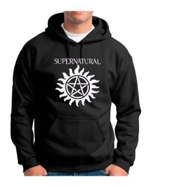 Imagem de Moletom Com Capuz e Bolso Personalizado Supernatural - Kesdey confecco