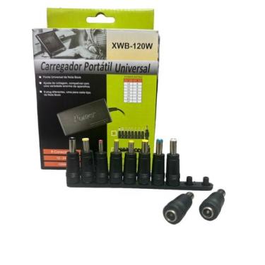 Imagem de Kit 20 Fontes Carregador Universal Para Notebook 120w - MB LED