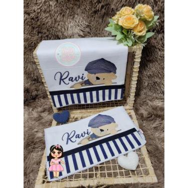 Imagem de Kit Fralda boca + passeio - Bello atelie