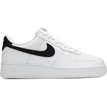 Imagem de Nike Tênis de basquete masculino Air Force 1, Preto/Branco/Original, 41