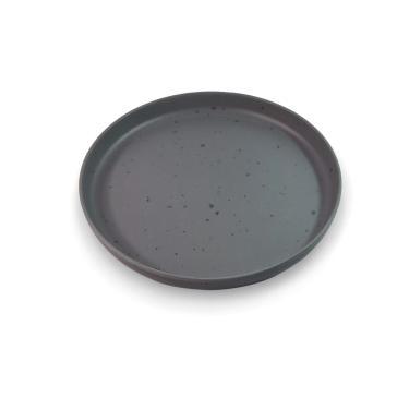 Imagem de Prato Sobremesa Linha Orgânica Cinza 19Cm - Ad