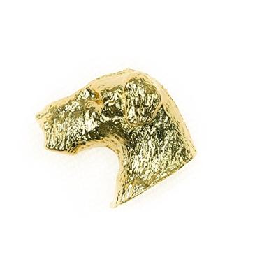 Imagem de Airedale Terrier – Coleção de broches de lapela para cães em estilo artístico feito no Reino Unido 22 unidades banhado a ouro