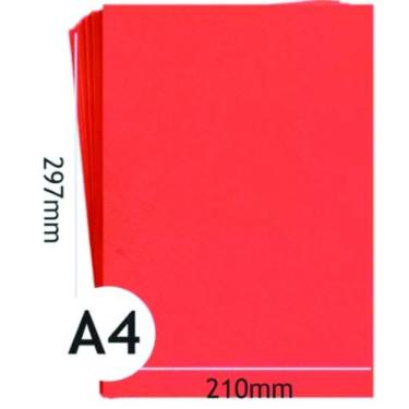 Imagem de Capa Para Encadernação Laranja Line A4 Pp 0,30mm 50Un - Cassmar