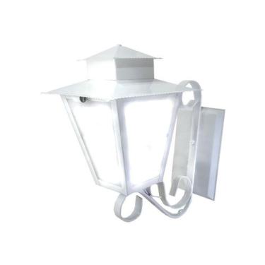 Imagem de Arandela Colonial Quadrada L5B Branca - Ideal Iluminação