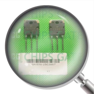 Imagem de 2SA1516-2SC3907 8 Pairs Transistor To-3P 2Sa1516/2Sc3907 A1516/C3907