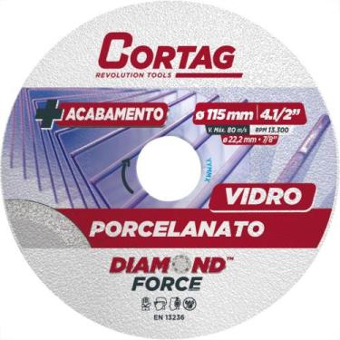 Imagem de Disco Diamantado Cortag Porcelanato/Vidro 115Mm 62797