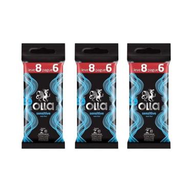Imagem de Kit 3 Unidades Preservativo Olla Sensitive Leve 8 Pague 6