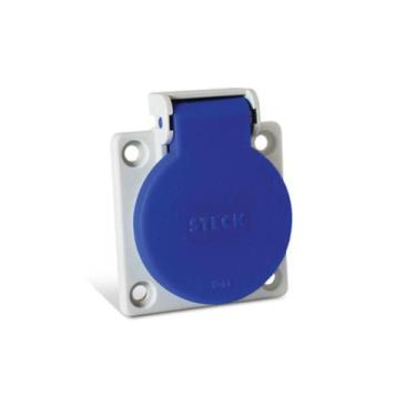 Imagem de Tomada quasar com tampa 2p t 20a - Steck