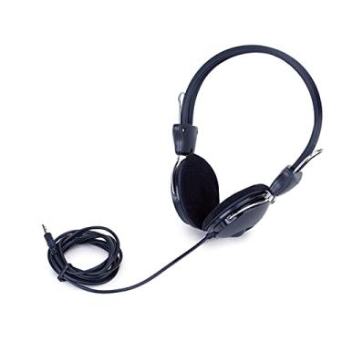Imagem de Fone de Ouvido, Fones de Ouvido de Fones de Ouvido Com Cabo de 3,5 Mm de Plugue de Ruído de Audição Leve para Jogos de Computador para Jogos de Computador