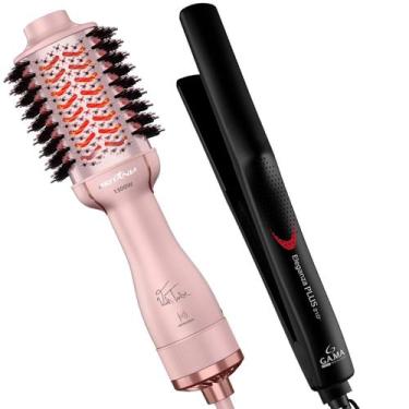 Imagem de Escova Secadora Alisadora Britânia Ions Tourmaline 4 Em 1 1300w Tube R
