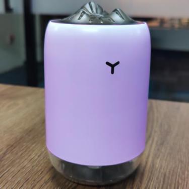 Imagem de ANMIZ Umidificadores pequenos de LED para quarto, umidificadores silenciosos de névoa fria de 260 ml para berçário doméstico, plantas de interior, rosa