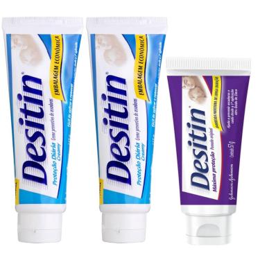 Imagem de Kit Desitin: 2 Creamy 113g + Máxima Duração 57g