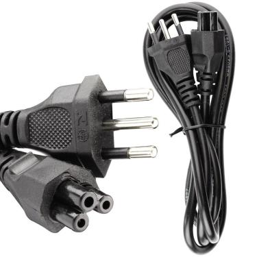 Imagem de Cabo de Força Tripolar Para Fonte Notebook e Tv LG Samsung