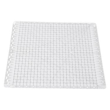 Imagem de Modelo de Quilting de Números de Fontes Grandes Régua, Alta Transparência Acrílica Régua Com Fenda Feita para Acolchoar e Costura