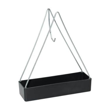 Imagem de Kuntesetty Suporte de bobina pendurada em espiral bobina incenso incenso queimador de queimador para cozinha, Preto