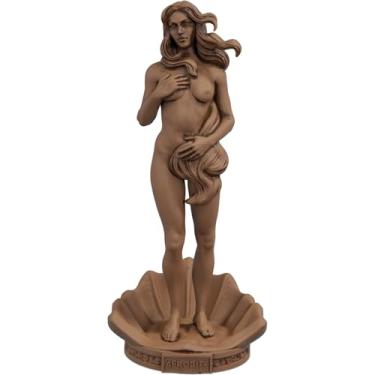 Imagem de Estátua Afrodite - Nascimento de Vênus - Deusa do Amor (Cor Madeira)