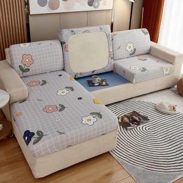 Imagem de Capas De Almofada De Assento De Sofá,capas De Sofá De 1/2/3/4 Lugares,capa De Sofá De Canto Em Forma De L,protetores De Sofá De Animais De Estimação, Cc, M（60-90cm）