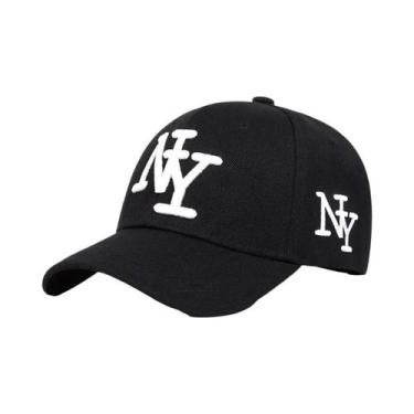 Imagem de Boné de Beisebol Bordado NY - Ajustável, Unissex, para Primavera/Outon