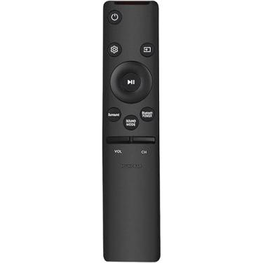Imagem de Novo controle remoto de substituição AH59-02758A adequado para Samsung Soundbar HW-M450 HW-M4500 HW-M4501 HW-M550 HW-M430 HW-M360 HW-M370 HW-M370/ZA HW-M450/ZA HW-M4500/ZA HW-M4500 0/ZA H W-M4501/ZA