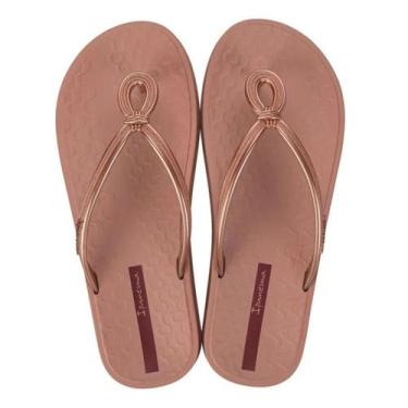 Imagem de Chinelo Feminino Ipanema Drip Confortável Lançamento Imperdível, Rosa,