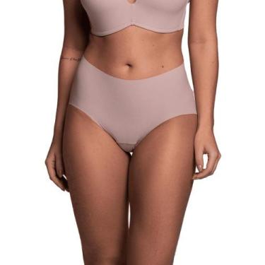 Imagem de Calcinha Caleçon Corte à Laser Liebe Free - 301600 LIEBE, Chocolate, M