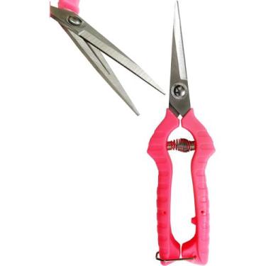 Imagem de Tesoura Poda Cultivo Indor Lâmina Serrilhada Mola De Força. - Premier