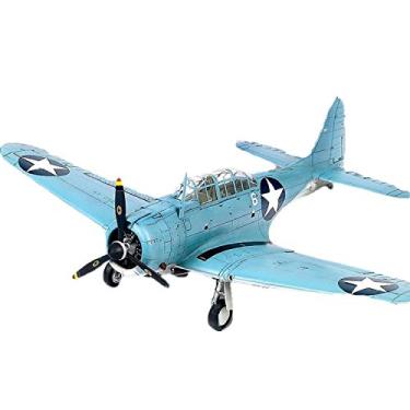 Imagem de Academy 12335 USN SBD-2 Battle of Midway Plamodel Plamodel Hobby Kit de brinquedo de avião (tinta não incluída)