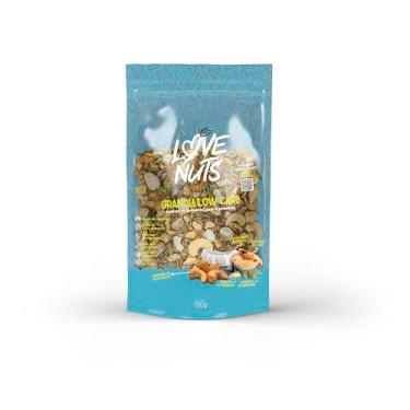 Imagem de Granola Low Carb Love Nuts 190 g, Baixo Carboidrato, Sem Glúten, Vegana e Sem Açúcar, Granola Premium com Castanhas e Sementes, Snack Saudável