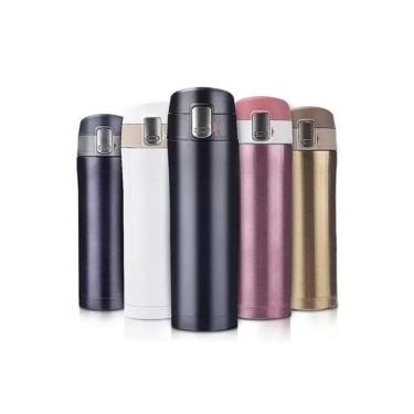 Imagem de Garrafa Térmica 500Ml Aço Inox Preta